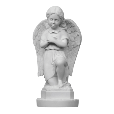 Little Kneeling Marble Statue